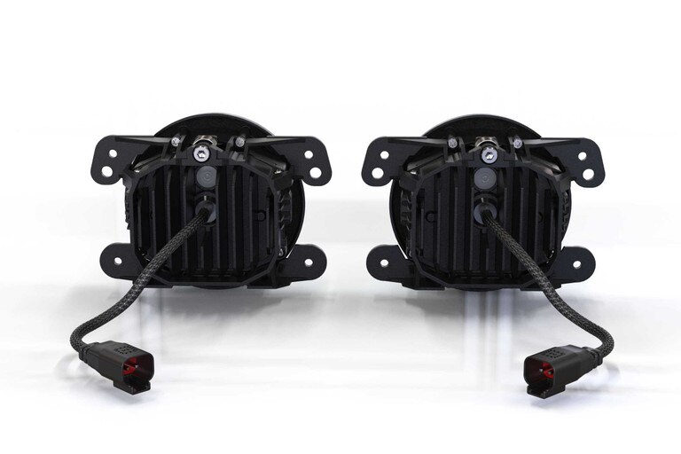 Morimoto 4Banger LED Fog Lights: Jeep 3in (Round)